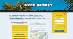 Desktop Screenshot of campingslagomaggiore.nl